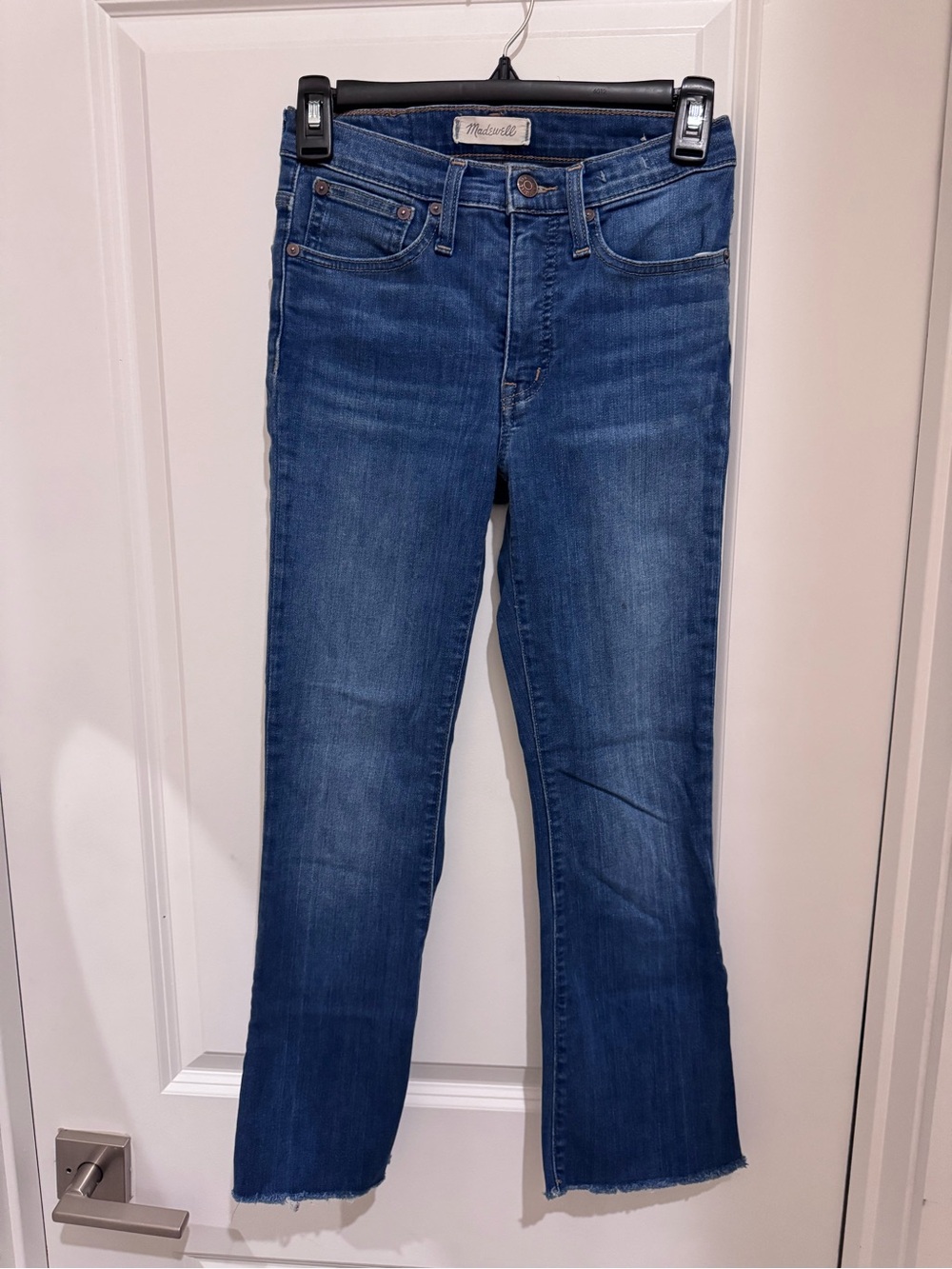 Madewell Cali Demi - Boot Women's Medium Blue Flare Jeans